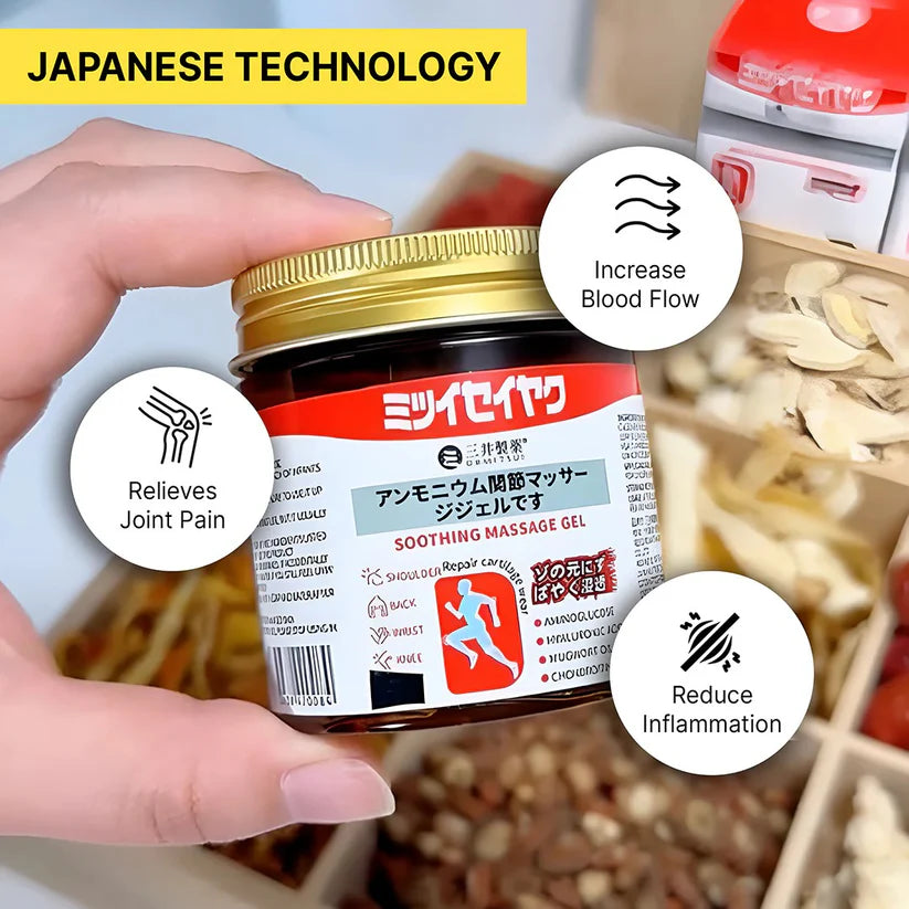 QuickRelief™ Japanese Instant Pain Relief Soothing Massage Gel Buy 1 Get 1 Free